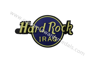 Hard Rock Refrigerator Magnet, Soft Pvc Promotional Fridge Magnet, 2D