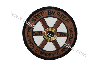 High Quality Cotton, Felt, Jean Embroidery Patch With Iron Glue On Back Side