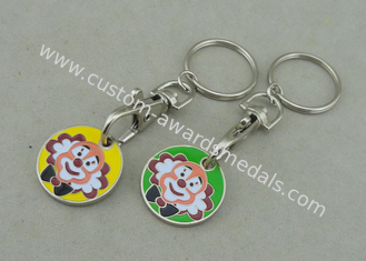 Popular Die Casting Personalized Trolley Coin With Soft Enamel