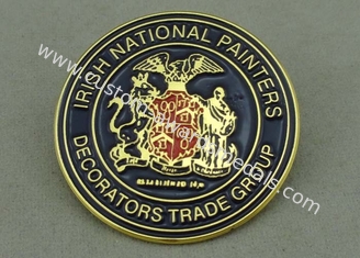 Commonweal Soft Enamel Lapel Pin Iron Die Stamped Gold Brooch Badge