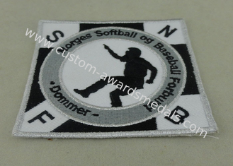 Velcro Personalized Baseball Custom Embroidery Patches For Promotion