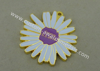 Emma Soft Enamel Medal Gold Die Casting Award Medallions For Carnival