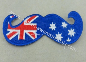 Australia Woven Custom Embroidery Patches Lapel For Business