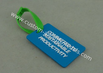 Business Promotion Promotional PVC Keyring Rubberized 4.0 Mm Thickness