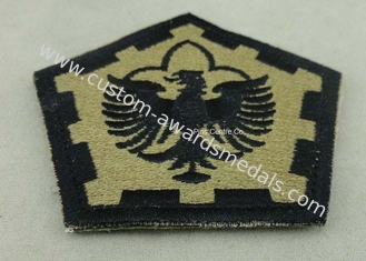 The Pentagon Clothes Patches Badges , Custom Embroidery Patches With Velcro