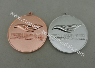 Multi Plating 3D Die Casting Sport Medals , Customized Awards Medals By Stamping
