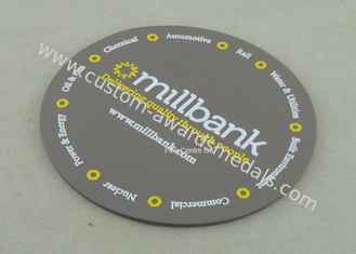 Customized Soft PVC Coaster , Promotional 3D Plastic Coaster