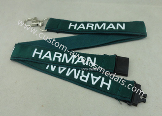 Customized Promotional Lanyard , Stain Lanyard Solid Color Printing