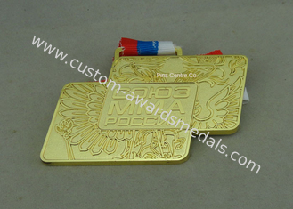 3D Die Cast Medals by Zinc Alloy For Carnival CFK, With Antique Brass Plating