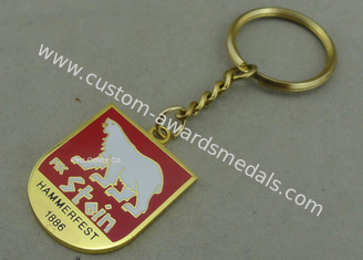 Hard Enamel Promotional Keychain