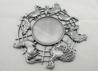 Nickel 3d Carnival Medas Zinc Alloy With Animal And Inner Cut Hole