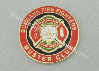 Brass Stamped Personalized Coins With Hard Enamel For Club