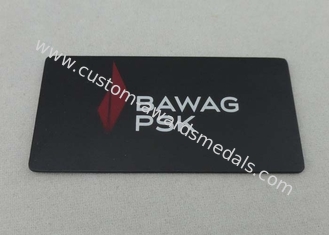 Aluminum Souvenir Badges , Anodized Name Badge With Silk Screen Printing