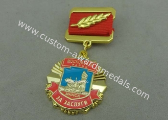 Zinc Alloy Die Casting Custom Awards Medals , Military Medals With Hard Enamel