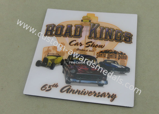 Personalized Metal Card Souvenir Badges Offset Printing Emblems