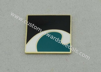 Imitation Iron Hard Enamel Lapel Pin With Gold Plating and Strong Magnet