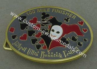 Promotional Zinc Alloy Soft Enamel Buckle Die Casting 2.33 mm Thickness