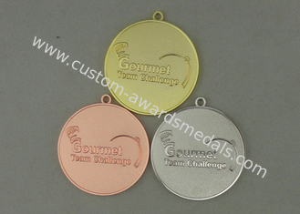 FHA Culinary Challenge Die Cast Medals By Zinc Alloy Without Enamel