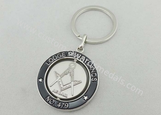 Lodge Merry Lands Spinning Promotional Keychain With Soft Enamel And  Nickel Plating