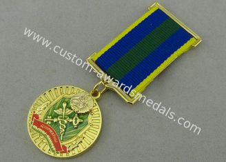 Zinc Alloy Custom Awards Medals Die Casting with Transparent Enamel