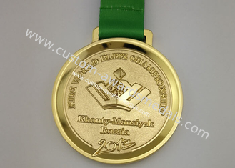 Round 5k Race Medals , Iron Volleyball 3D Zinc Alloy Wrestling Medals