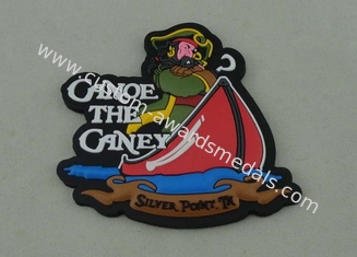 Canoe the Caney Promotional PVC Keychain 3D Design Soft PVC Injection