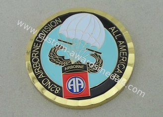 82nd Airborne Division Personalized Coins by Brass Die Struck With 2.0 Inch