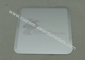 International Professional Services Custom Made Badges  Brass Photo Etched