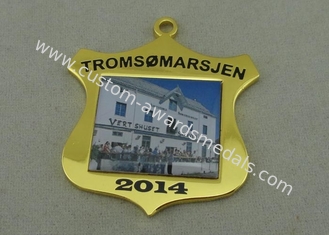 Tromsomarsjen Zinc Alloy  Zinc Alloy Medal	 With Printing / Gold Plating