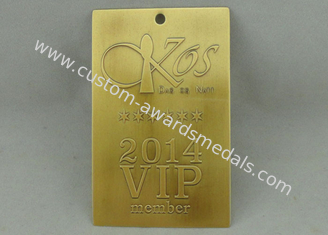 VIP Member Souvenir Badges Photo Etched For DAG OG NATT 85 x 54 mm