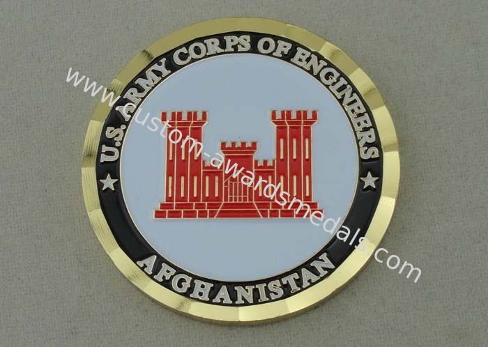 Us Army Corps Of Engineers Personalized Coins With Brass Material And ...