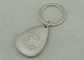 OEM 3D Zinc Alloy Promotional Keychain Misty Nickel Soft Enamel