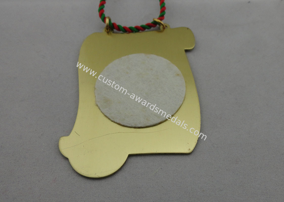 Brass / Copper / Stainless Steel / Aluminum Narrenzunft Murg Carnival Medal with Two Color Cord