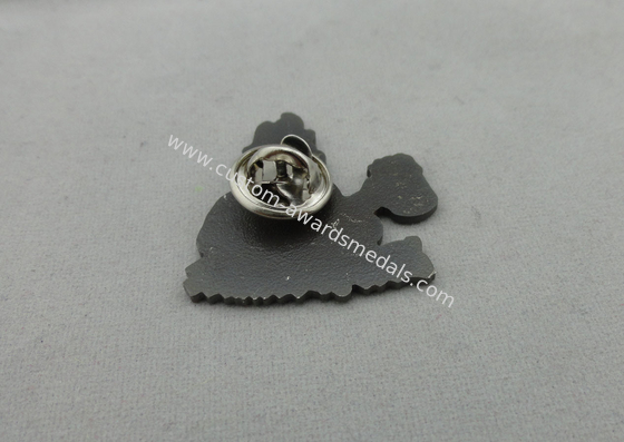 Iron Stamping, Die Struck Karneval Lapel Pin by Antique Nickel Plating (OEM & ODM)