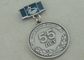 Zinc Alloy 3D Antique Silver Custom Awards Medals With Imitation Hard Enamel