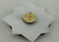 Hard Enamel Animal Custom Made Badges Zinc Alloy Die Casting Gold