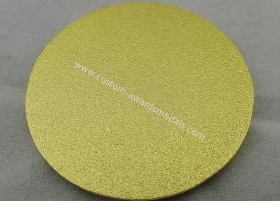 Iron / Brass / Copper Returned & Service Personalized Coins with Soft Enamel, Gold Plating for Commemorative