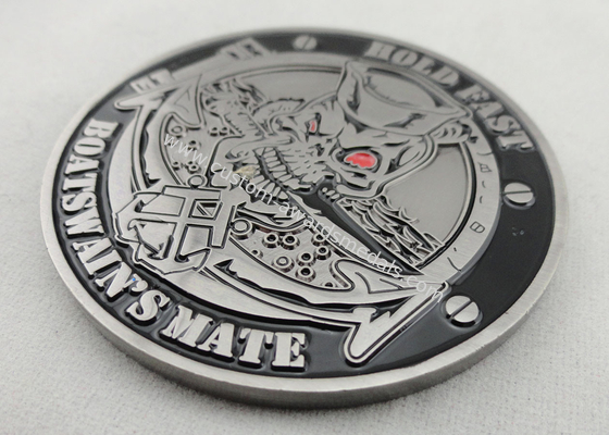 Soft Enamel Nickel Plating DECK APE Coin / Zinc Alloy Metal Personalized Coins for Awards Gift