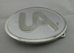 Mat - Gold, Mat - Nickel / Gold Plated UA Belt Buckle / Custom Made Buckles without Enamel