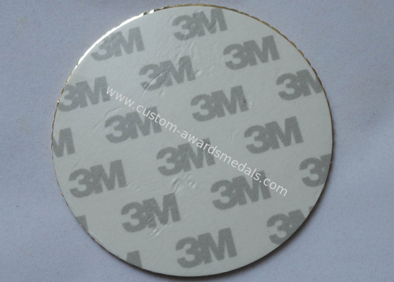 Gold Plating Iron or Brass or Copper A.F. & A.M. Adhesive Badge