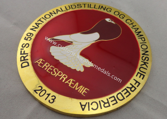 Custom Imitation hard enamel Transparent Badge, Zinc Alloy Souvenir Badges with Gold Plated