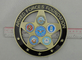 Custom Armed Forces Foundation Badge, Zinc Alloy Souvenir Badges with Antique Brass Plating, Soft Enamel