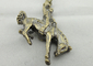 Promotional Gift Fashion Full Relief Horse Man Key Chain, Die Casting with Pewter, Antique Brass