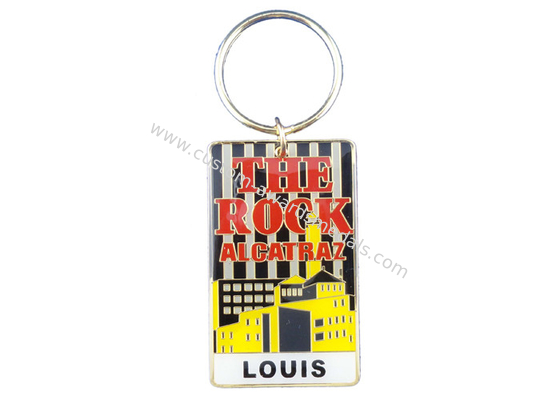 Die Cast, Die Struck, Stamped 3D Nickel Plating Metal Promotional Keychain