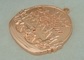 Copper Plating Die Cast Medals Zinc Alloy 3D Karate Medals Without Enamel