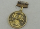 Zinc Alloy Custom Awards Medals Die Costing Antique Gold Double Side 3D Military