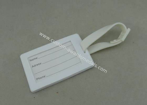 Soft PVC 2D Personalized Luggage Tag PVC Keychain ECO Friendly