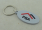 Business Club PVC Keychain Commonweal Promotional Key Ring Tag 35 mm