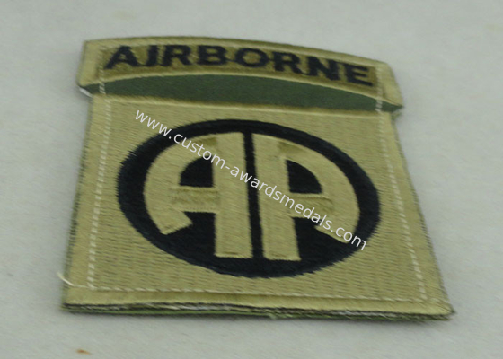 Toys And Packages Air Borne Patches Woven Label For American Military