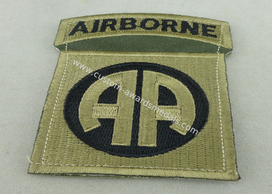 Toys And Packages Air Borne Patches Woven Label For American Military